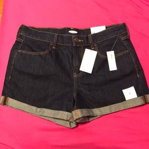 Old Navy Jean Shorts size 10 NWT